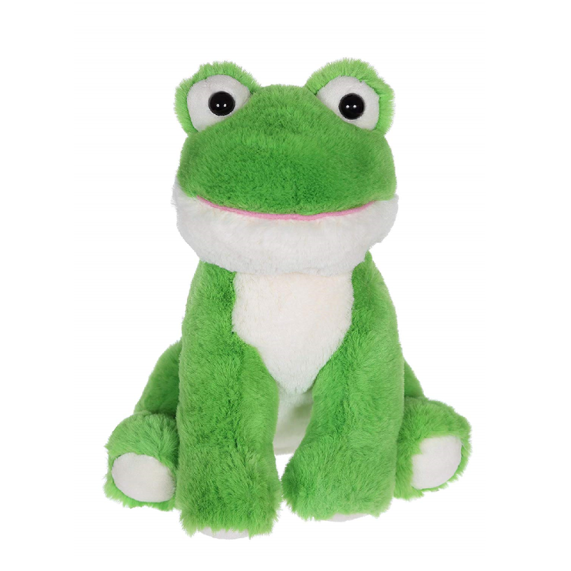  les farmers peluche grenouille verte 25 cm 